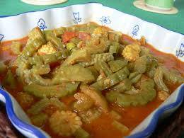 Cara Membuat Sayur Pare Kuah Santan Sedap