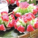 Cara Membuat Kue Bikang Bunga Mawar Mekar