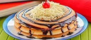 Resep Pancake Cokelat Keju Enak Nikmat