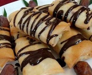 Kulit Lumpia Isi Coklat