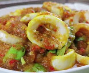 Cumi Sotong Tumis Bawang Putih