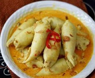 Cumi Sotong Kuah Santan