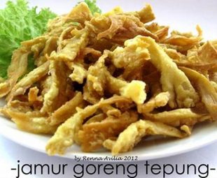 Jamur Merang Goreng Tepung