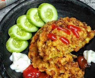 Oatmeal Telur Sayuran Hijau