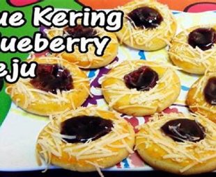 Kue Keju Blueberry