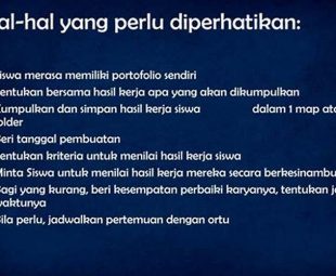 Hal-Hal Yang Perlu Diperhatikan