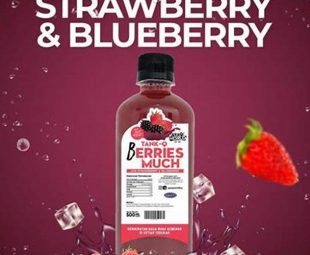 Jus Strawberry Dan Blueberry