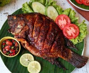 Ikan Mujair Bakar