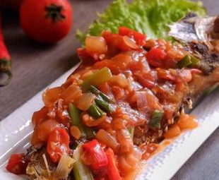 Ikan Mujair Saus Tiram