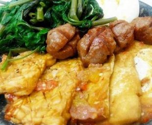 Telur Rebus Tahu Tempe