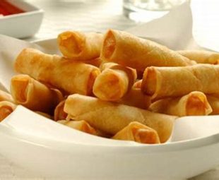 Cara Penyajian Spring Roll