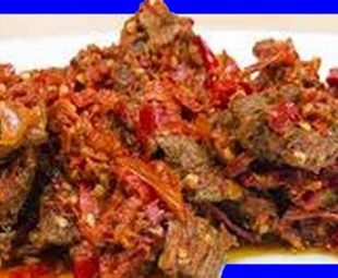 Sambal Goreng Daging Sapi