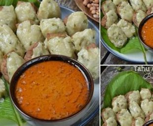 Tahu Aci Kuah Kacang