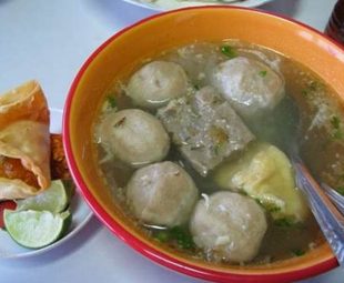 Cara Penyajian Kuah Bakso