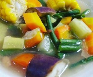 Sayur Asem Terong Ungu