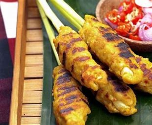 Sate Lilit Babi Bali