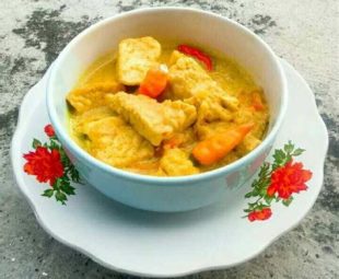 Resep Opor Tahu Bumbu Kuning