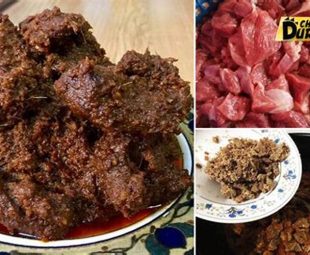 Tumis Daging Rendang