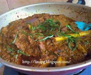 Resep Rendang Jawa Pedas