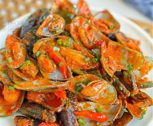 Resep Kerang Hijau Saus Padang Simple