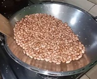 Proses Menggoreng Kacang Tanah