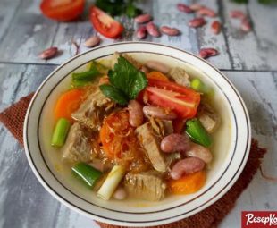 Resep Sup Kacang Merah Daging Sapi