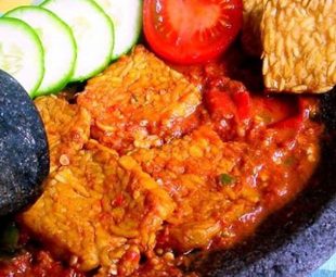 Resep Tempe Penyet Sambal Bawang