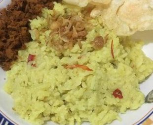 Resep Nasi Kuning Bumbu Racik