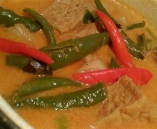 Resep Sayur Tahu Santan ala Warteg