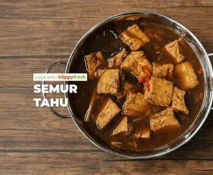 Cara Menyajikan Semur Tahu