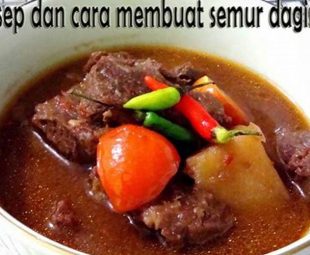 Cara Membuat Semur Daging Kambing