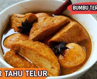 Resep Semur Tahu Sederhana